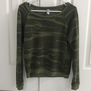 Camo (green) sweatshirt